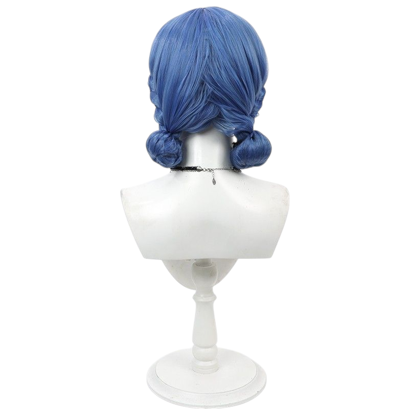 Project SEKAI Asahina Mafuyu MZK Limited Skin Cosplay Wig - Short Blue