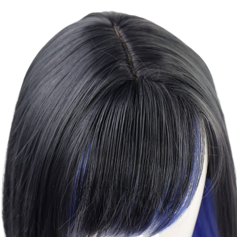 Project SEKAI Shirakami An Cosplay Wig - Black Gradient Hair for VBS