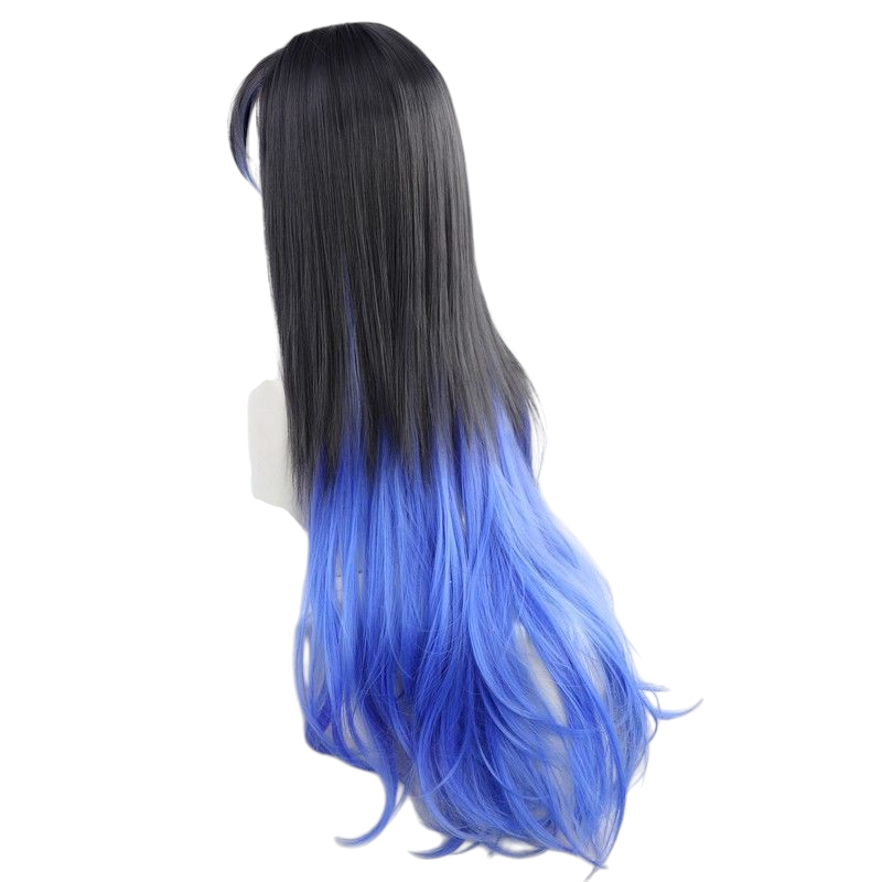 Project SEKAI Shirakami An Cosplay Wig - Black Gradient Hair for VBS