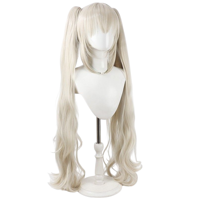 Azur Lane HMS Formidable Cosplay Wig - Beige Split Ponytail for Illustrious