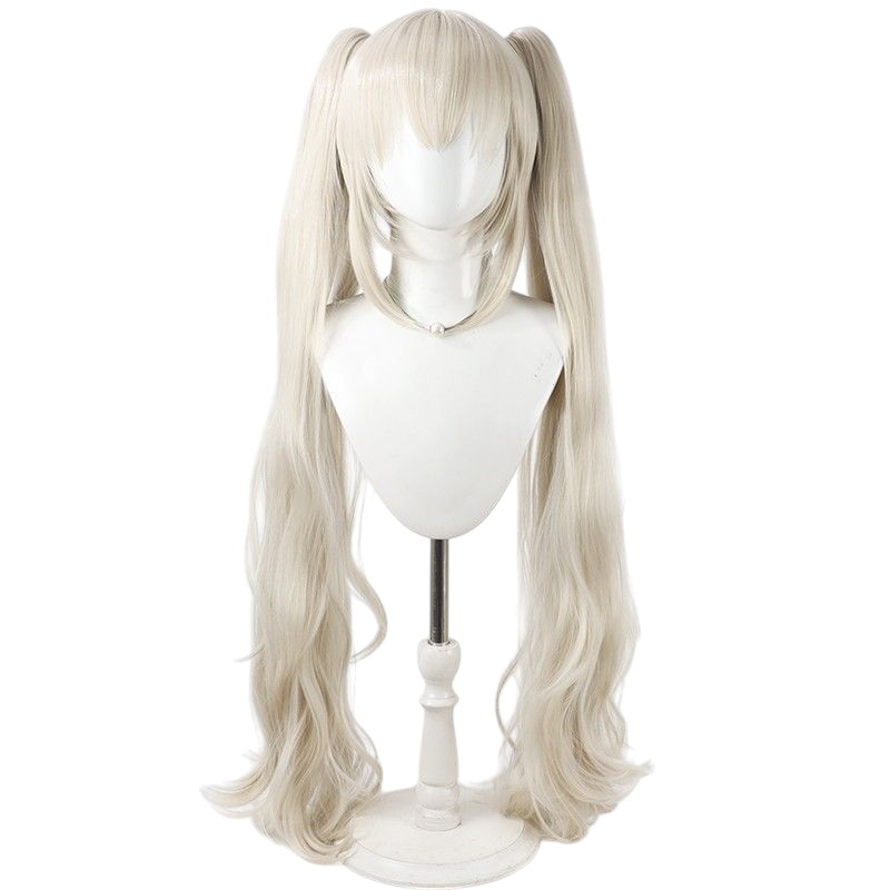 Azur Lane HMS Formidable Cosplay Wig - Beige Split Ponytail for Illustrious