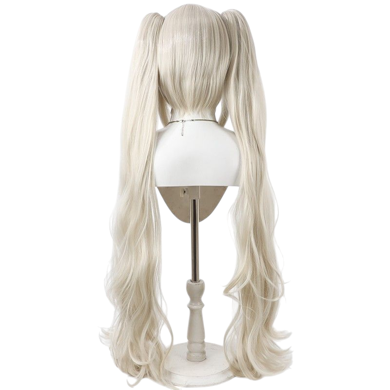 Azur Lane HMS Formidable Cosplay Wig - Beige Split Ponytail for Illustrious