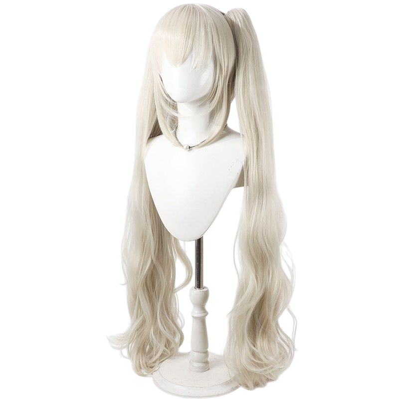 Azur Lane HMS Formidable Cosplay Wig - Beige Split Ponytail for Illustrious