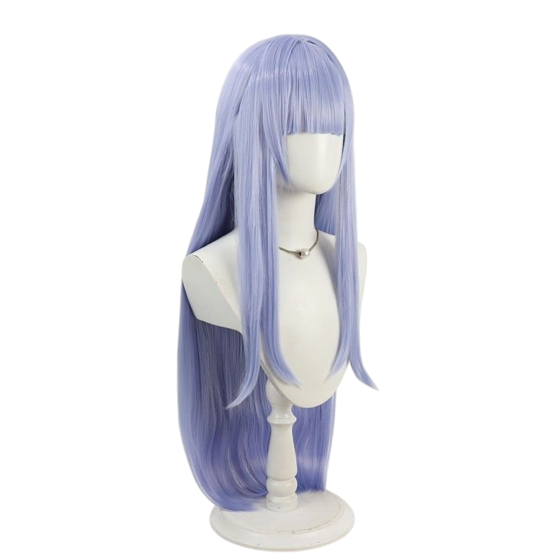 Azur Lane HMS Dido Cosplay Wig - Light Blue 70cm Scalp for Light Cruiser