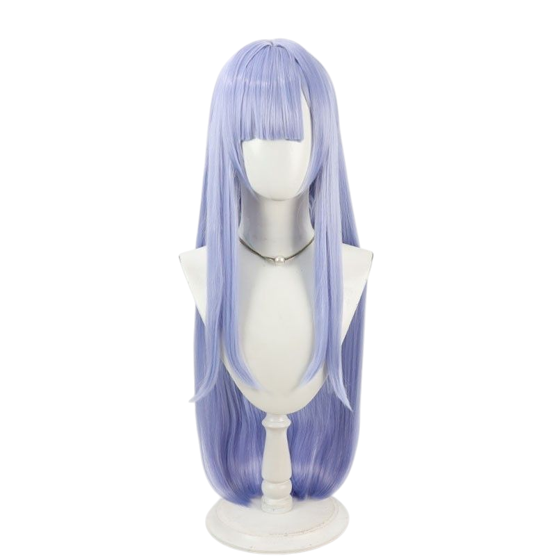Azur Lane HMS Dido Cosplay Wig - Light Blue 70cm Scalp for Light Cruiser