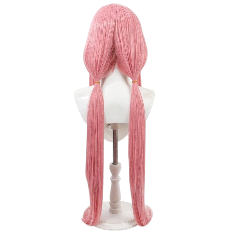 Azur Lane HMS Perseus Cosplay Wig - Pink Twin Tails for Submarine