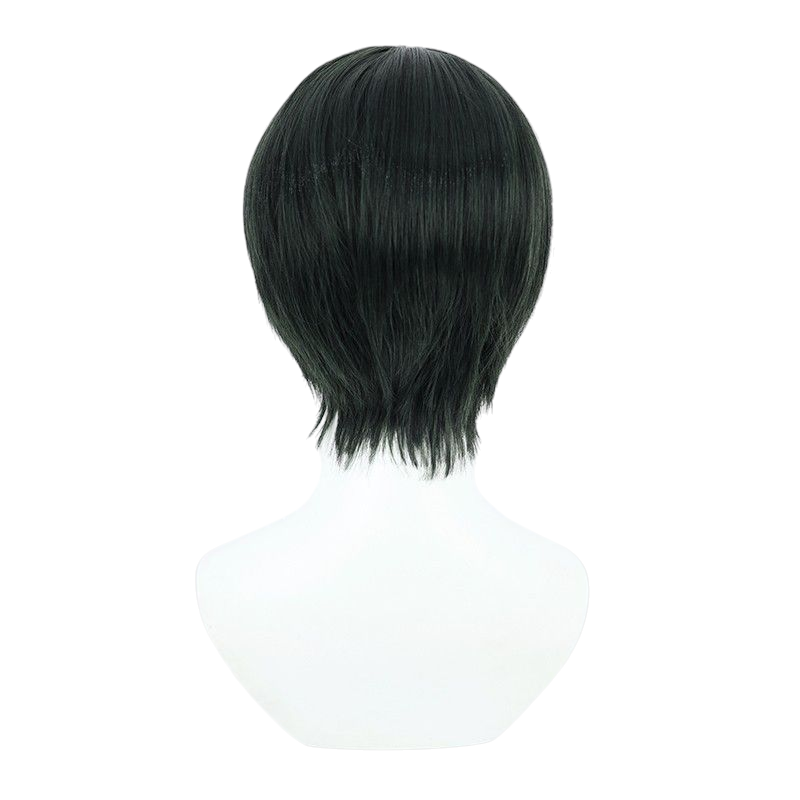 Blue Lock Rin Itoshi Cosplay Wig - Untrimmed Mixed Fiber Scalp for Prodigy