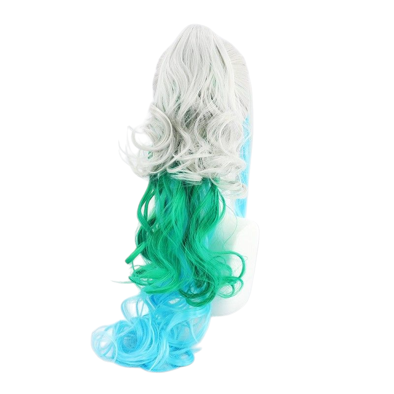 One Piece Yamato Cosplay Wig - Multicolor Gradient for Kaido's Daughter