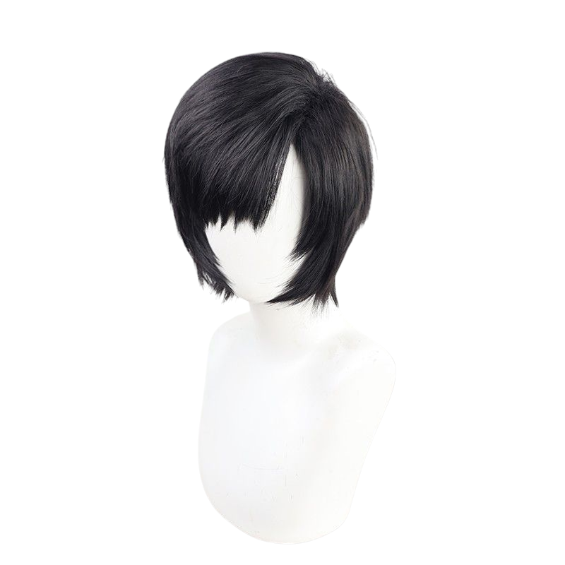 Final Fantasy VII Yuffie Cosplay Wig - Black 3:7 Part for Remake