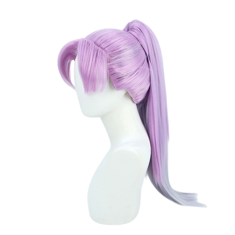 Light Gray Peace Elite SS19 Flyby Mirage Cosplay Wig - Gradient Hair for Season Skin