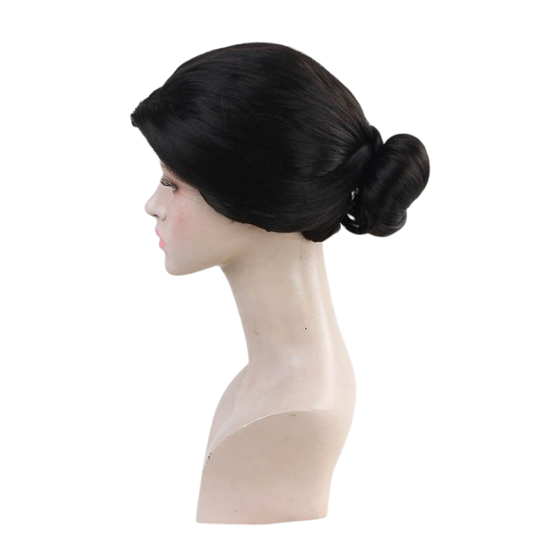 Demon Slayer Shinobu Kocho Cosplay Wig - Black Ponytail with Gradient for Insect Hashira