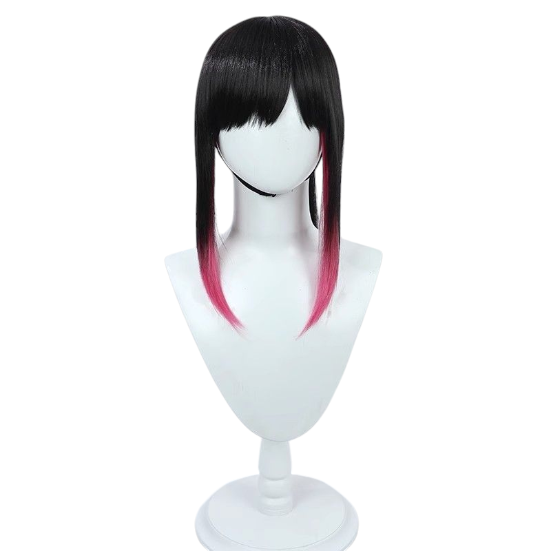 Demon Slayer Kanao Tsuyuri Cosplay Wig - Highlighted Split Ponytail with Scalp