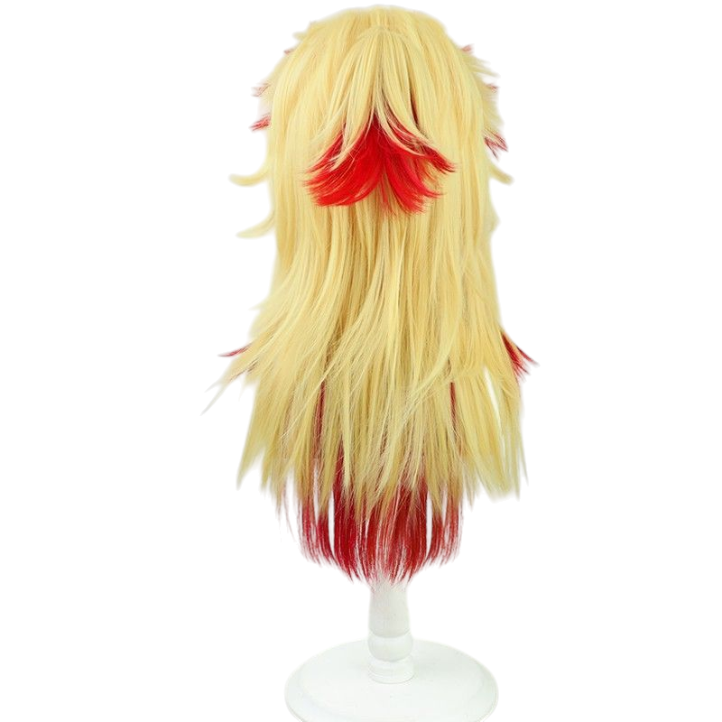 Demon Slayer Kanae Kocho Cosplay Wig - Long Straight Black with Widow's Peak