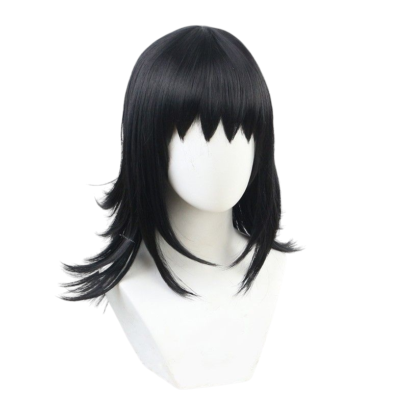 Demon Slayer Female Zenitsu Cosplay Wig - Long Blonde for Genderbend