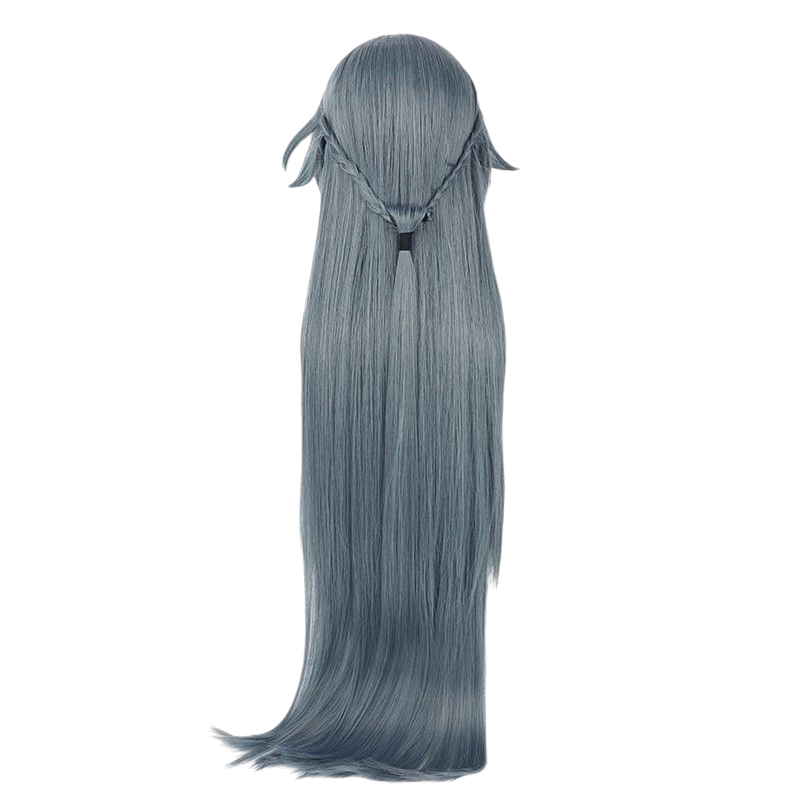 Honkai Impact 3rd Hua Cosplay Wig - White Highlighted Long Hair with Scalp