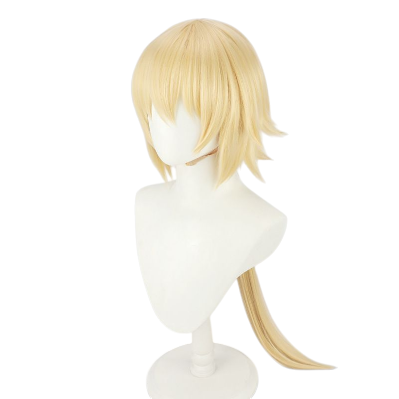Honkai Impact 3rd Otto Apollyon Cosplay Wig - Yellow Long Drag Tail for Feathers