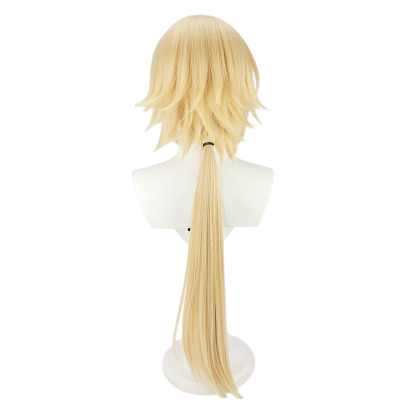 Honkai Impact 3rd Otto Apollyon Cosplay Wig - Yellow Long Drag Tail for Feathers