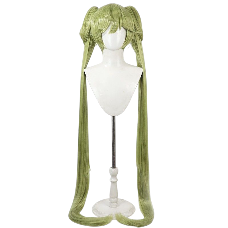 Honkai Impact 3rd Ai Hyperion Cosplay Wig - 120cm Split Ponytail with Scalp