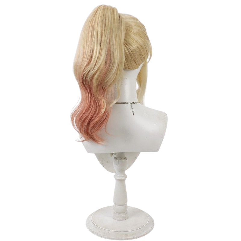 Honkai Impact 3rd Diana cos Tian Guang Chi Che Cosplay Wig - Dual-Tone Split Ponytail