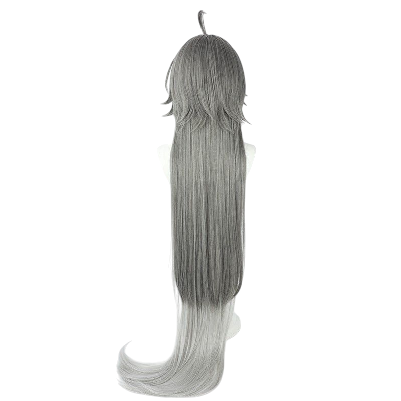 Honkai Impact 3rd Su Cosplay Wig - Gray Gradient Long Hair with Scalp