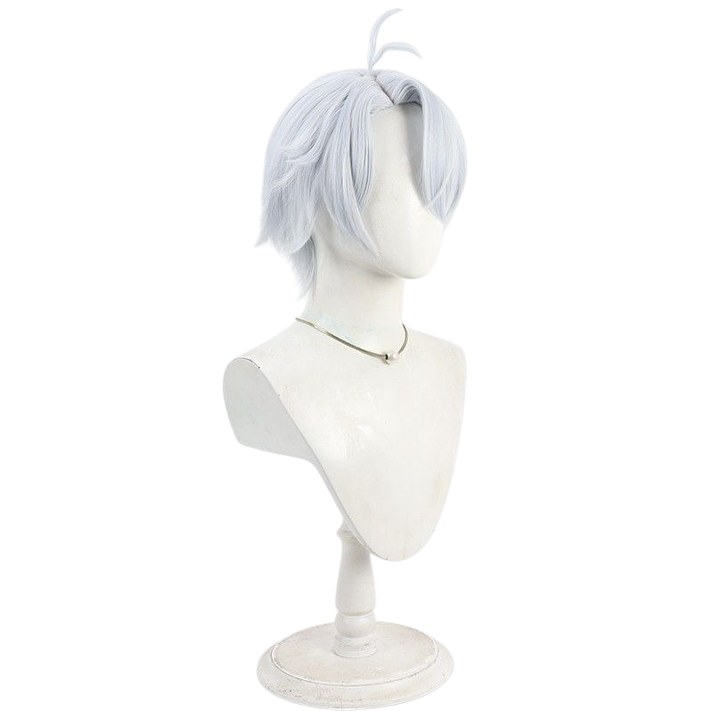 Honkai Star Rail Phainon Cosplay Wig - Light Blue Scalp for Silent Watcher