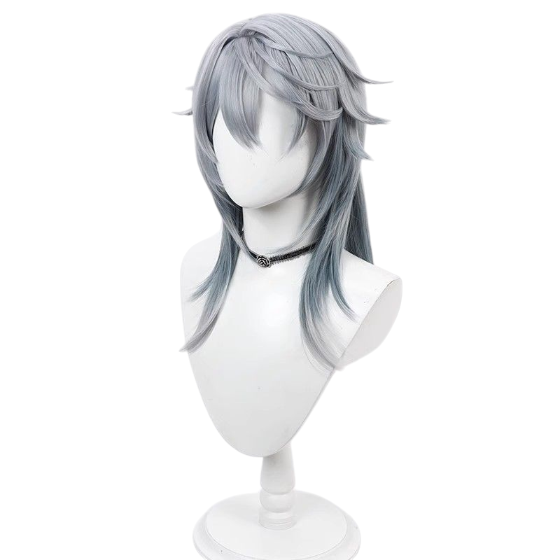 Honkai Star Rail Sunday Cosplay Wig - Multi-Highlight Scalp for Harmonic Conductor