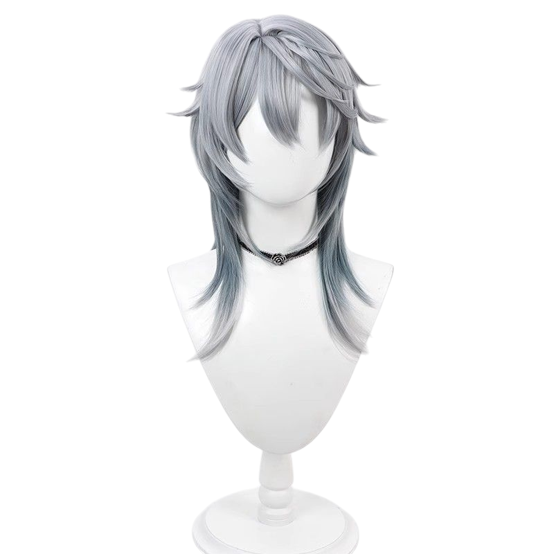 Honkai Star Rail Sunday Cosplay Wig - Multi-Highlight Scalp for Harmonic Conductor