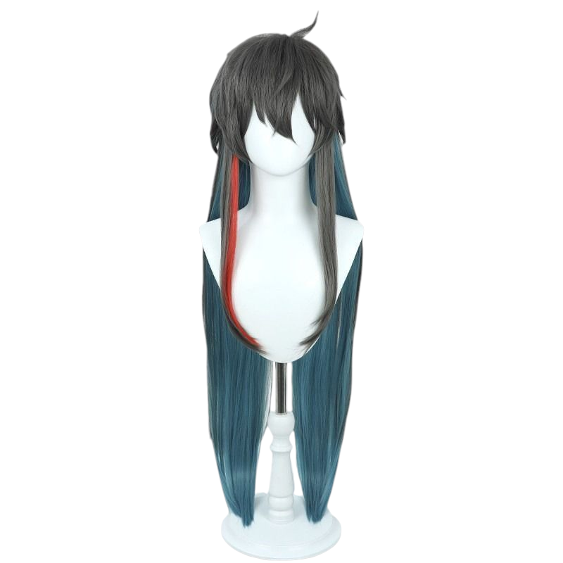 Honkai Star Rail Dan Heng Imbibitor Lunae Cosplay Wig - Gradient Drag Tail