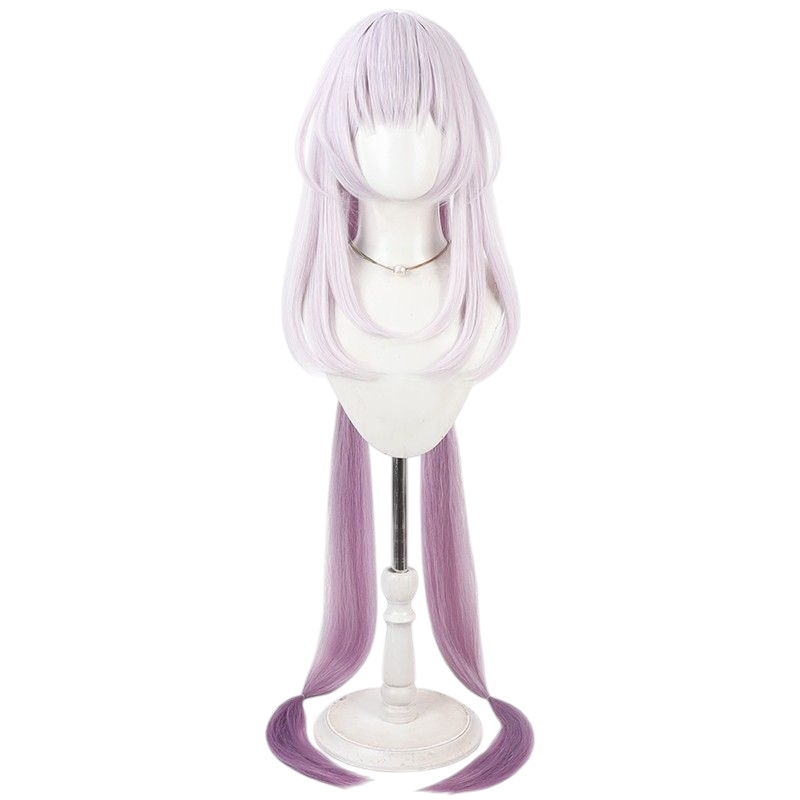 Honkai Star Rail Castorice Cosplay Wig - Dual-Tone Cornrow with Scalp