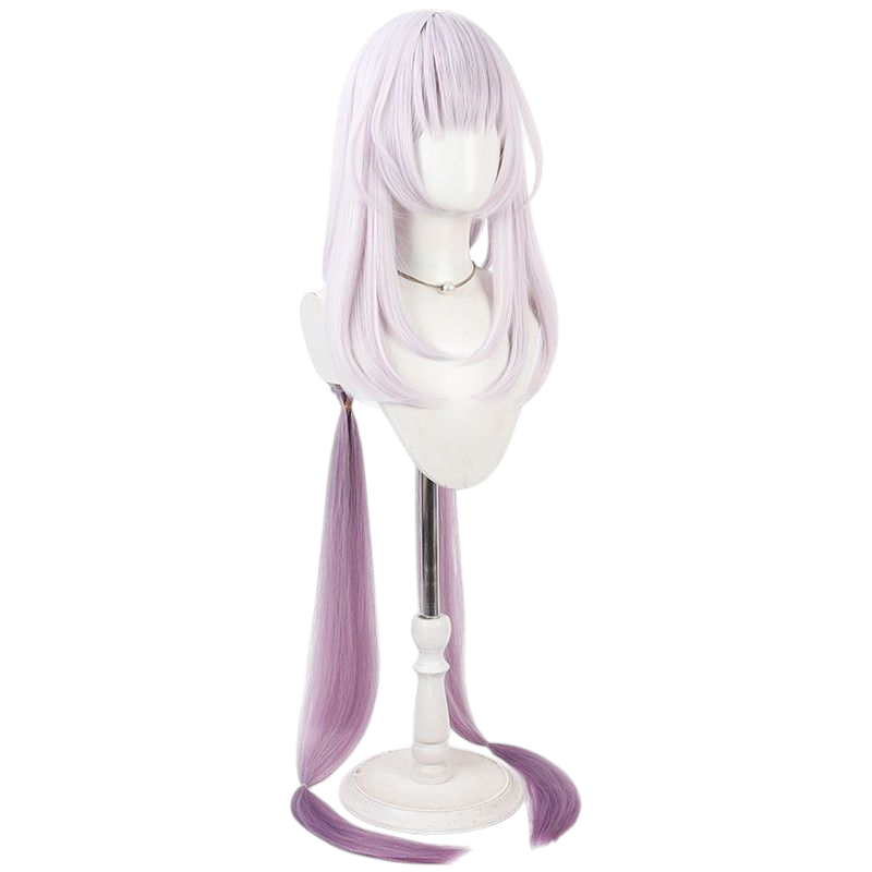 Honkai Star Rail Castorice Cosplay Wig - Dual-Tone Cornrow with Scalp