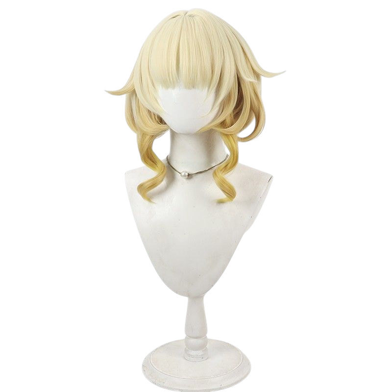 Honkai Star Rail Aglaya Cosplay Wig - Multi-Highlight Scalp for Starlit Scholar