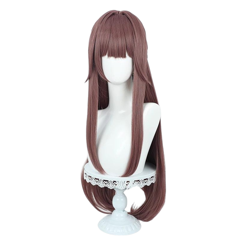Honkai Star Rail Black Tower Cosplay Wig - Long Flowing Hair for Architect