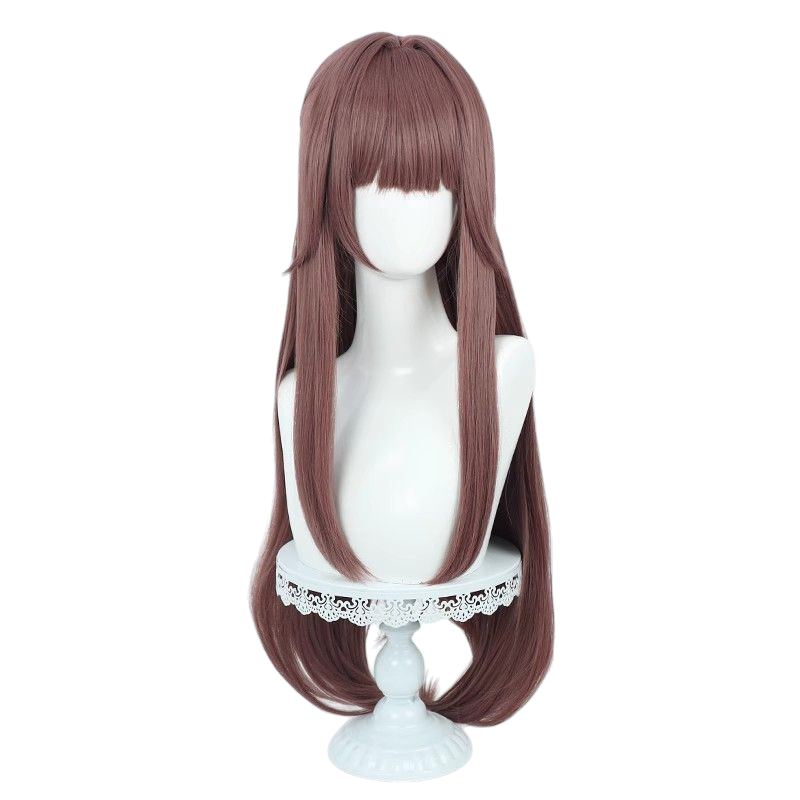 Honkai Star Rail Black Tower Cosplay Wig - Long Flowing Hair for Architect
