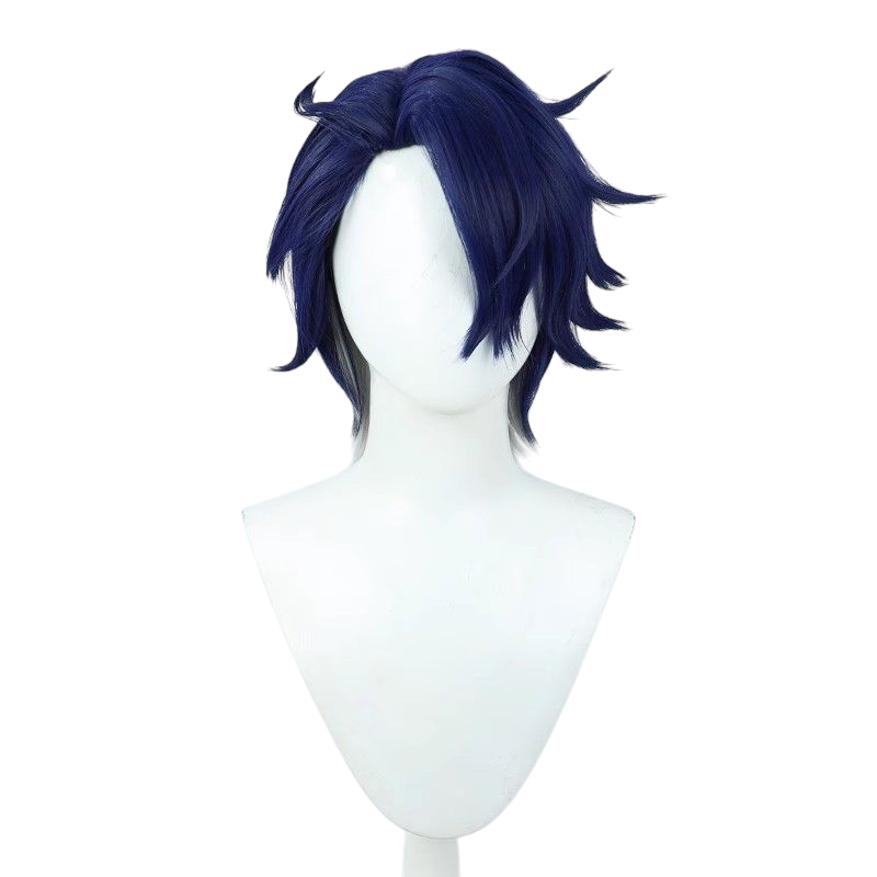 Honkai Star Rail Sang-Bao Cosplay Wig - Blue-White Gradient Scalp
