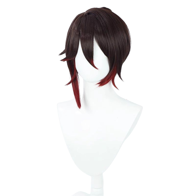 Honkai Star Rail Tingyun Cosplay Wig - Scalp with Split Ponytail for Dreamweaver
