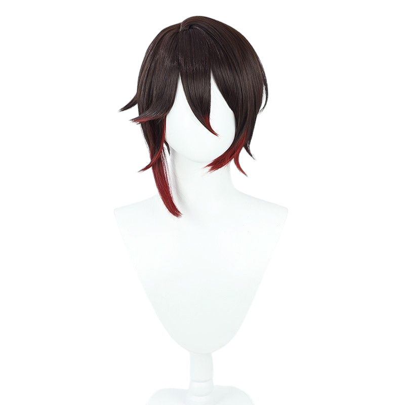 Honkai Star Rail Tingyun Cosplay Wig - Scalp with Split Ponytail for Dreamweaver