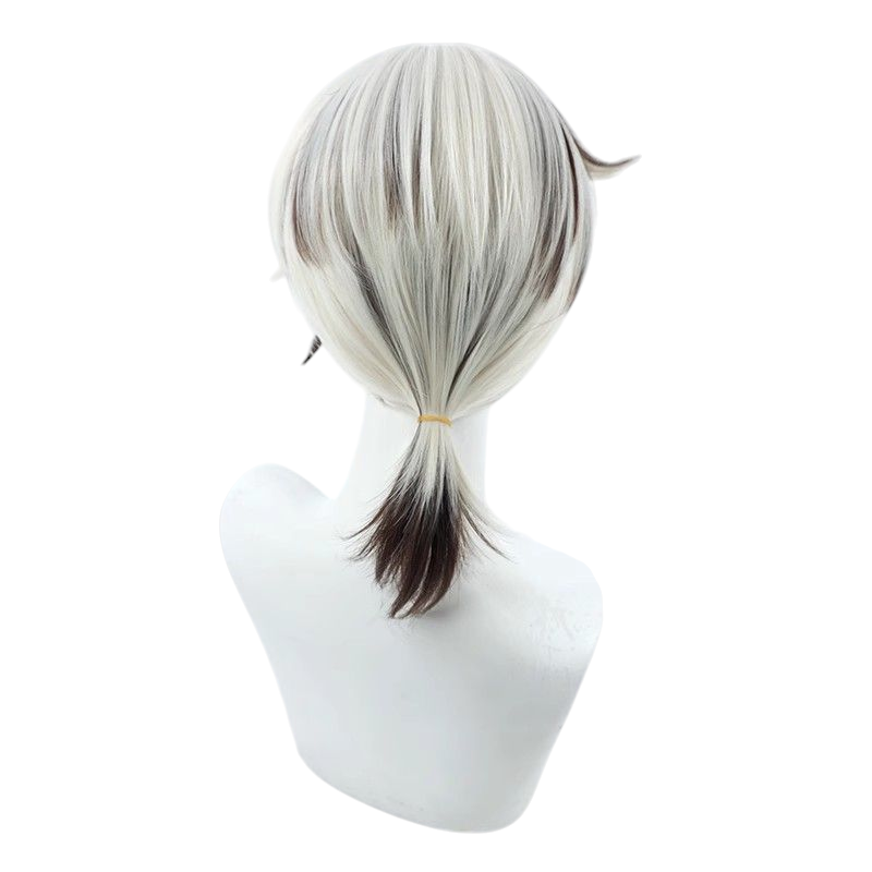 Honkai Star Rail Alan Cosplay Wig - Cream Long Drag Tail with Scalp
