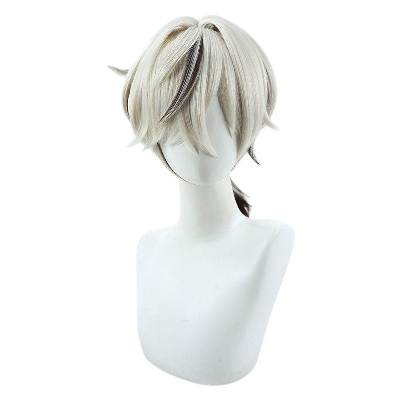 Honkai Star Rail Alan Cosplay Wig - Cream Long Drag Tail with Scalp