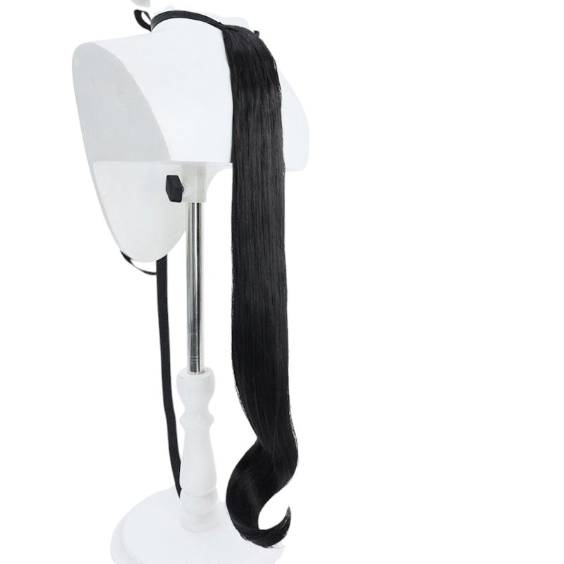 Lavender Uma Musume Satono Diamond Cosplay Wig - Twin Braids with Same Color Tail