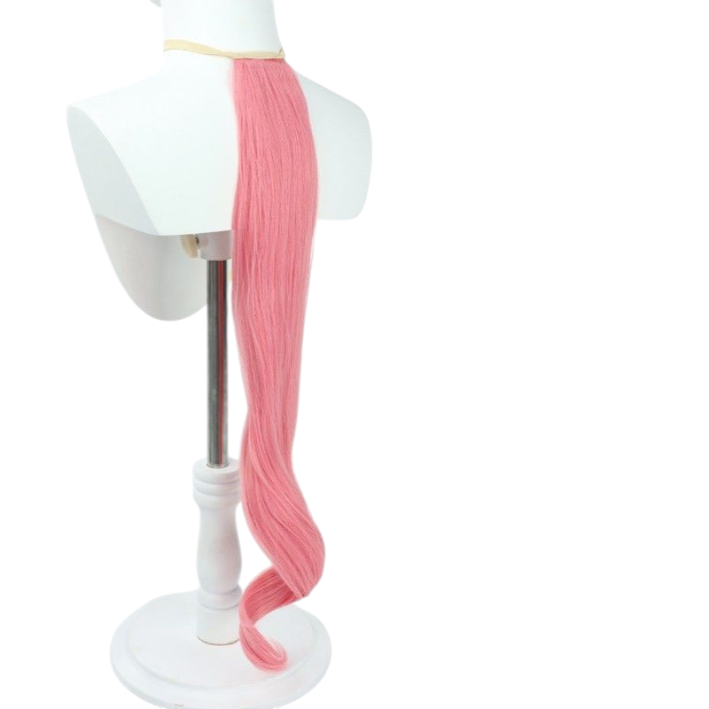 Lavender Uma Musume Haru Urara Cosplay Wig - Tiger Clip for Spring Beauty