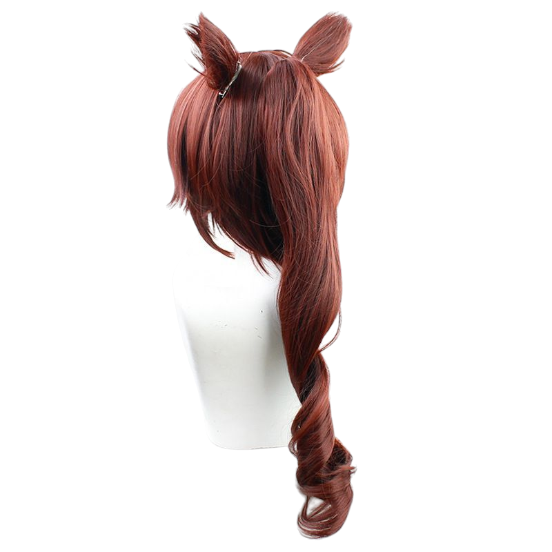 Uma Musume Tokai Teio Cosplay Wig - Tiger Clip with Ears - FEVERCOS