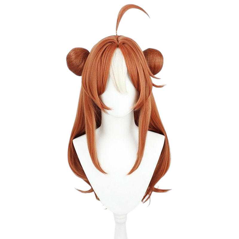 Sienna Uma Musume Kobayakawa Reiki Cosplay Wig - Tail with Silicone Scalp
