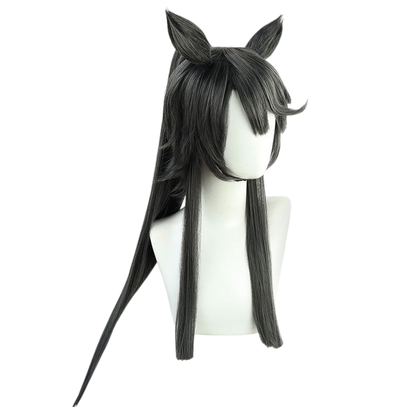 Beige Uma Musume Emperor Light Cosplay Wig - Scalp for Divine Presence