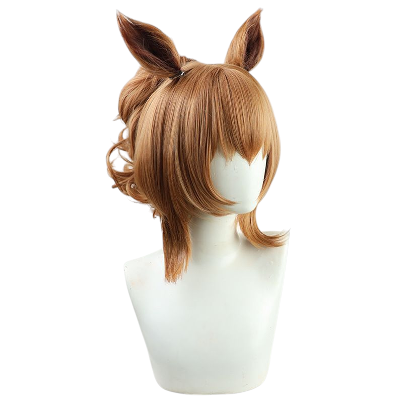 Uma Musume Taiki Shuttle Cosplay Wig - Scalp with Tiger Clip for Speed Demon - FEVERCOS