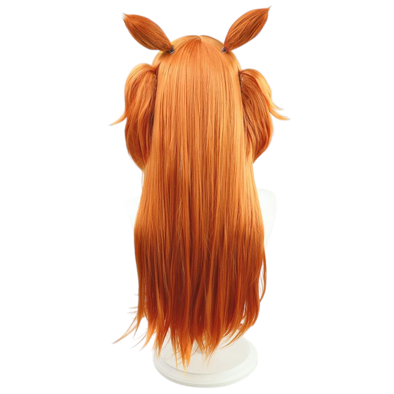 Sienna Uma Musume Heavy Boom Cosplay Wig - Mini Tiger Clip for Quiet Power