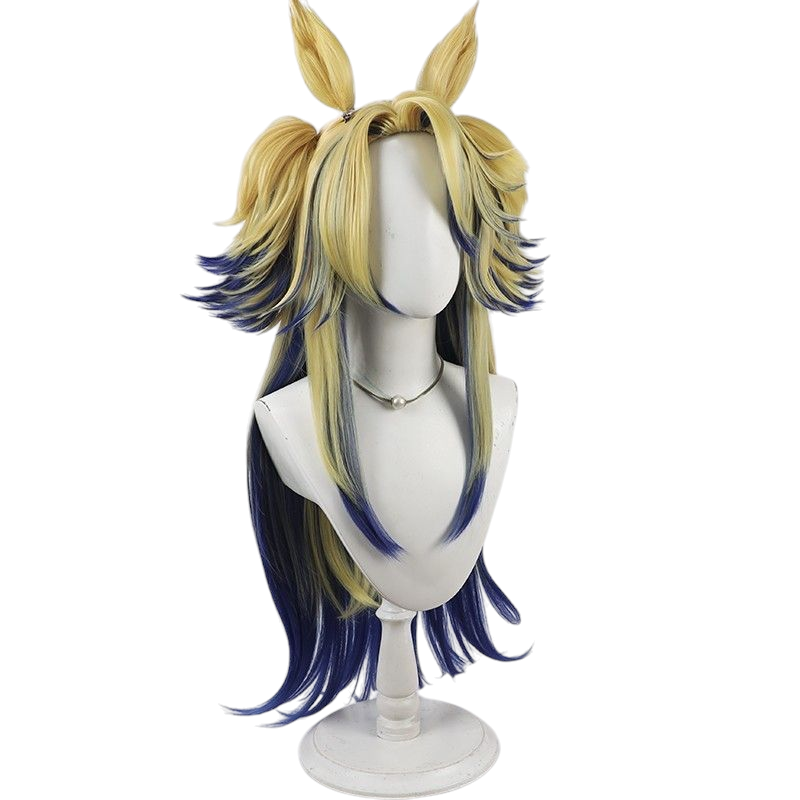 Gray Uma Musume Chikusa no Kuni Cosplay Wig - 'Obey Your Master' Ears and Tail