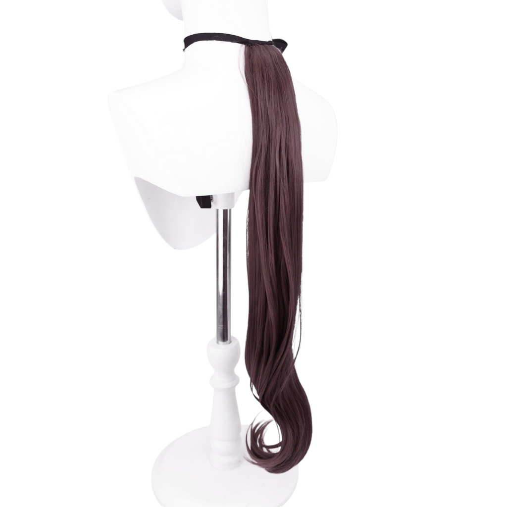 White Smoke Uma Musume Saisei Cosplay Wig - Same Color Ears and Tail for Long Flow