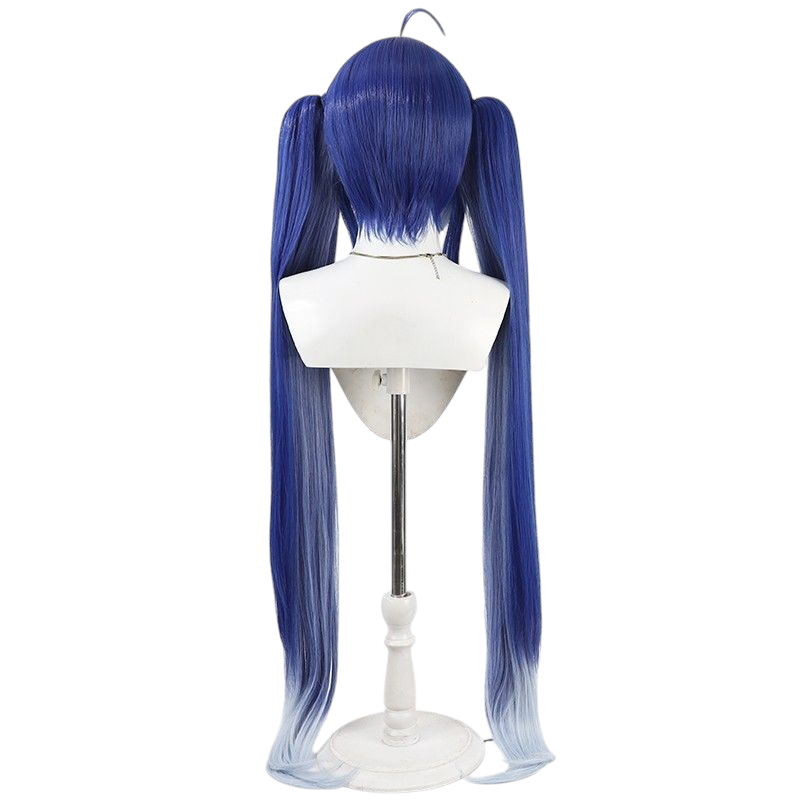 Genso Kijin Iuno Cosplay Wig - Long Dual Tails with Scalp for YUNO