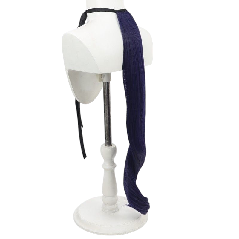 Dark Slate Gray Uma Musume Gentildonna Wedding Cosplay Wig - Ears and Tail for Coronation