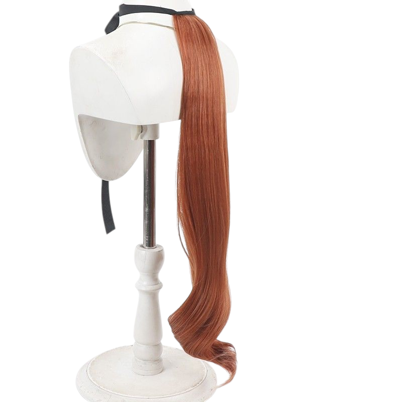 Light Gray Uma Musume Biko Pegasus Cosplay Wig - Ears and Tail for Celestial Flight